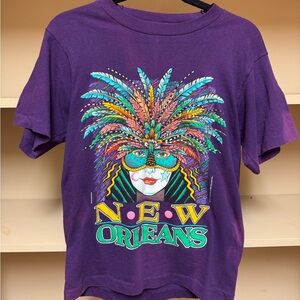 Fruit of the Loom Purple New Orleans Tee
